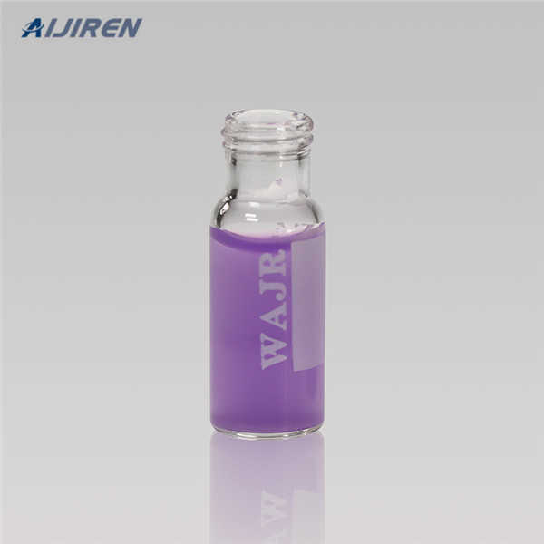 UK crimp neck vial silver aluminum